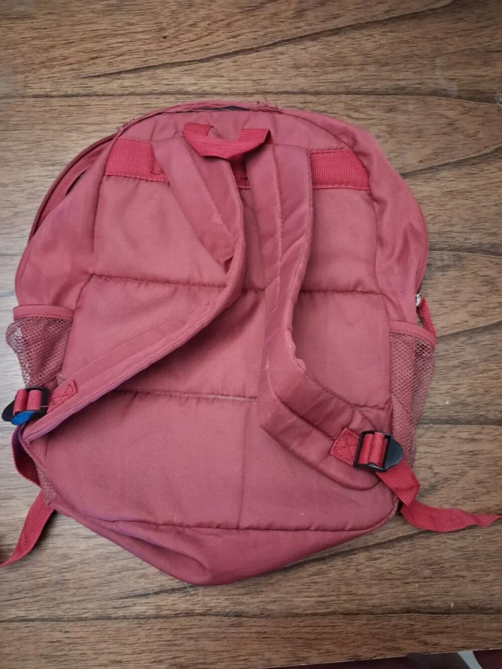 No Label burgundy backpack